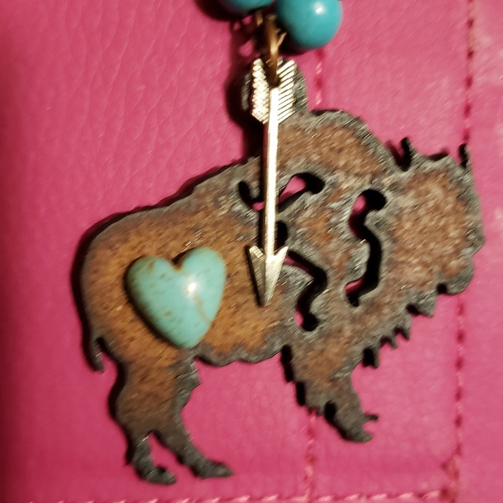 Turquoise Buffalo Necklace
